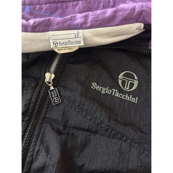 Vintage Sergio Tacchini Windbreaker Track Jacket Men’s Size XL Rare Bomber Style - Picture 6 of 10